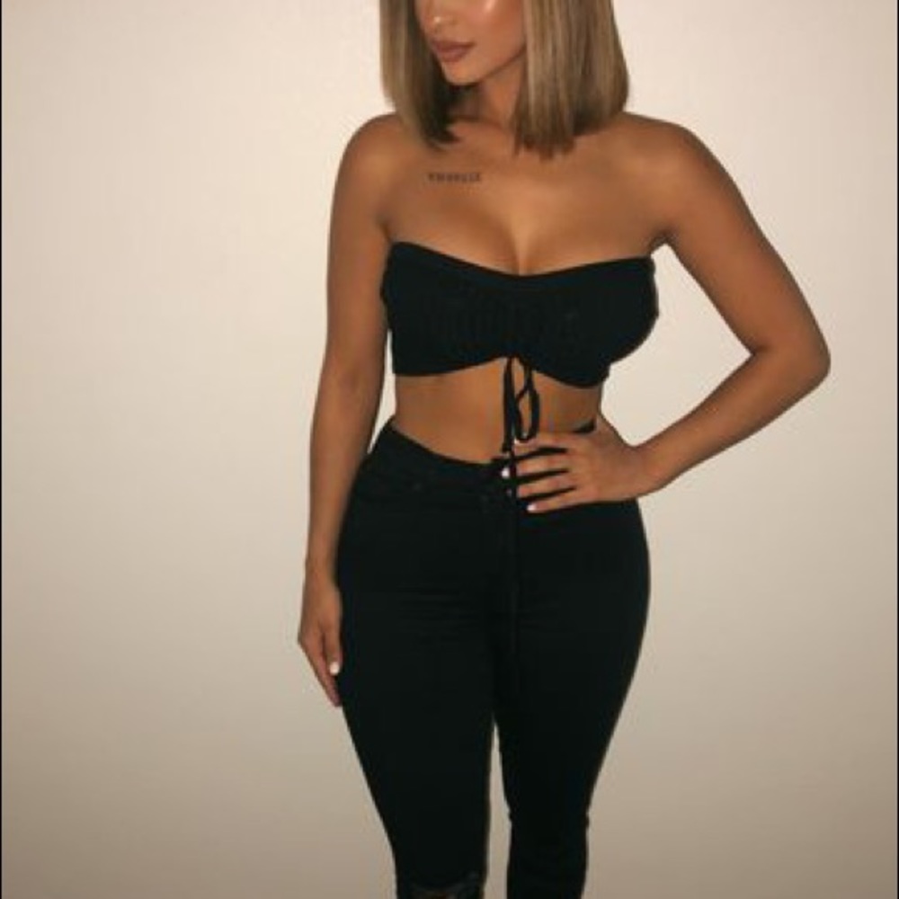 Ootedfash black jeans